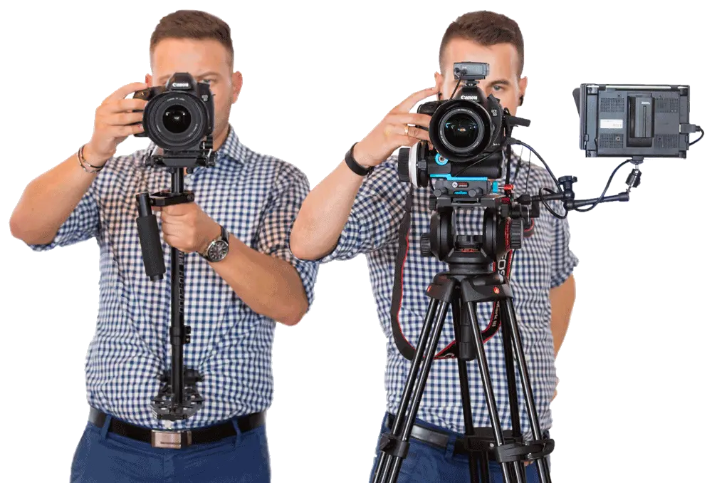 Kamerzysta i fotograf ślubny